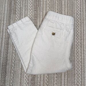 JANIE AND JACK The Linen-Blend Pull-On Pant